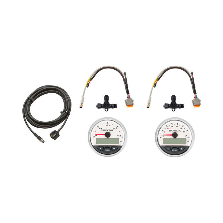 NMEA 2000 Toerenteller & snelheidsmeter kits / Wit