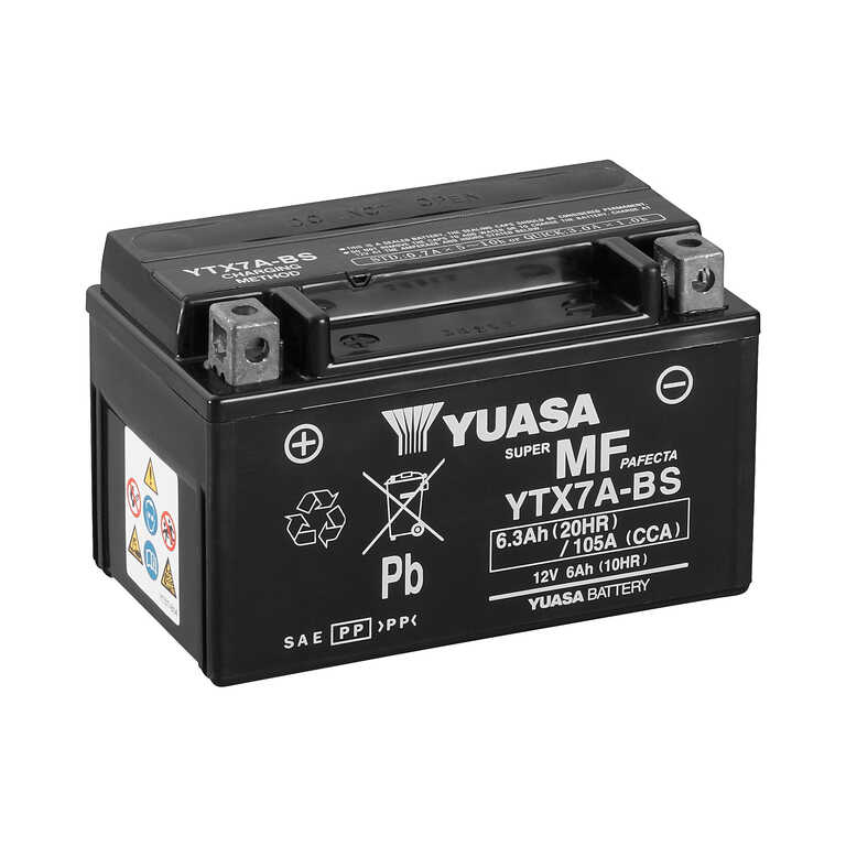 Batteri YTX7A-BS / Original Honda reservedel