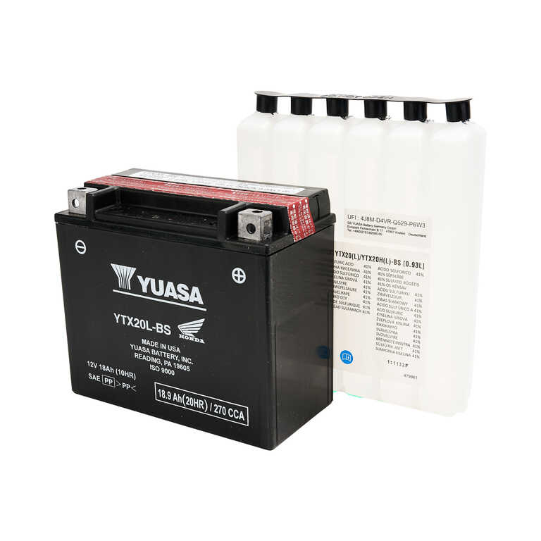 Batteri YTX20L-BS / Original Honda reservedel