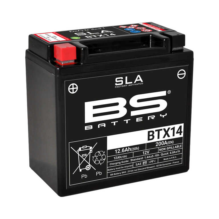 Batterie BTX14 (FA) / Alternativteil