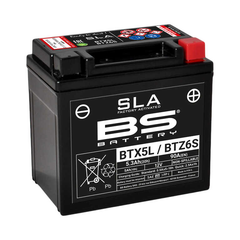 Batterie BTX5L / BTZ6S (FA) / Pièce alternative