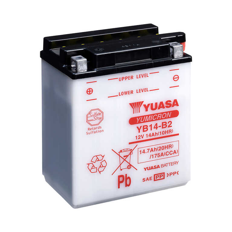 Batteri YB14-B2 / Original Honda reservedel