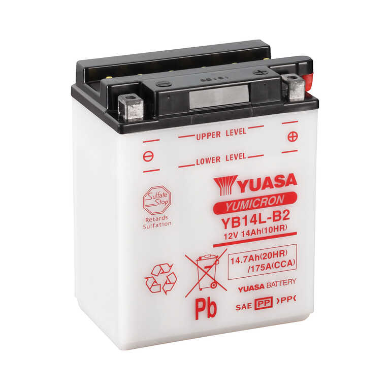 Batterie YB14L-B2 / Pièce d'origine Honda