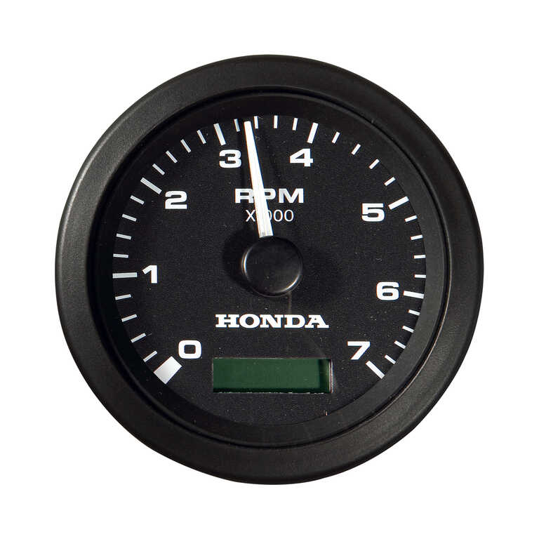 Tachometer/hodinomer / Odolný voči hmle / čierna / 37253ZW5001ZA