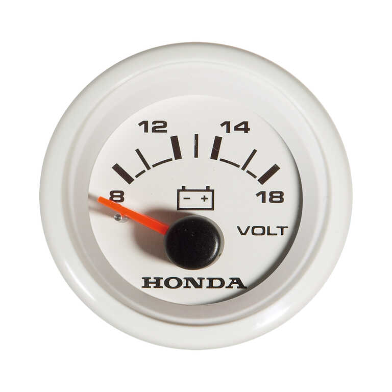 Voltmeter / Fog Resistant / White / 37453ZW5001ZB