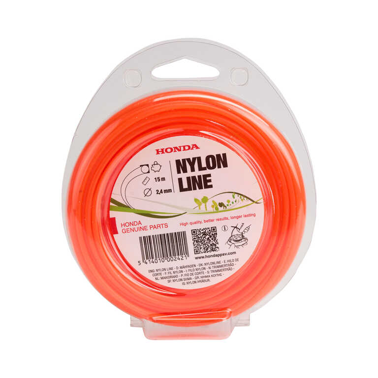 Linje av nylon / Budget / 15mtr / 2,4mm