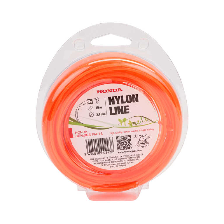 Linje av nylon / Tyst / 15mtr / 2,4mm