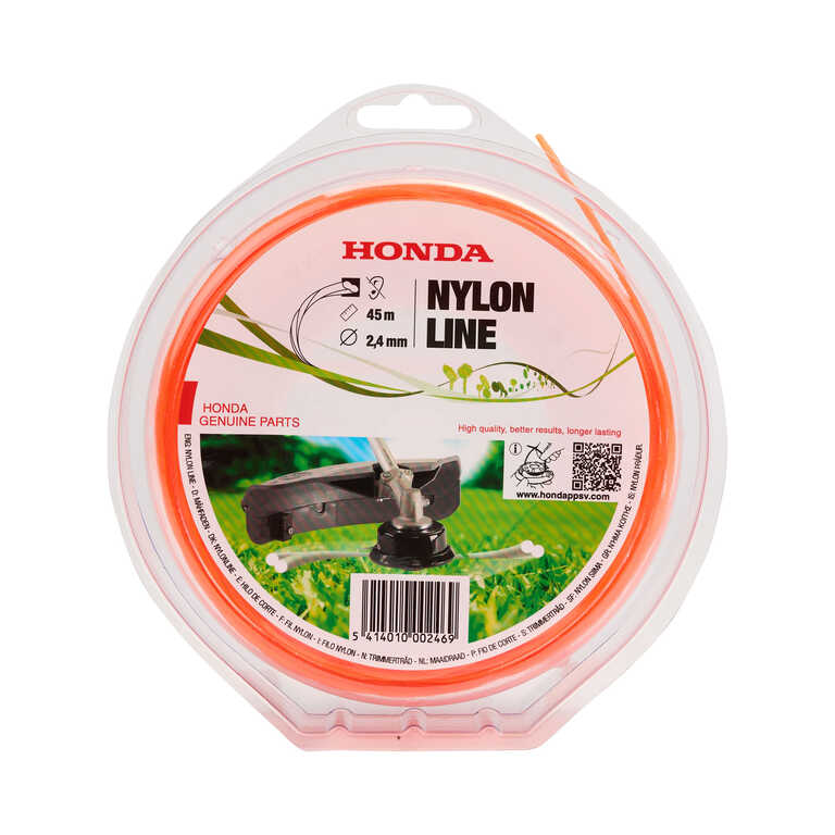 Linje av nylon / Tyst / 45mtr / 2,4mm