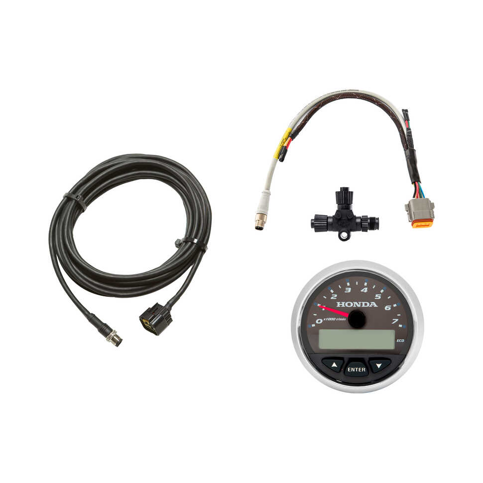 NMEA 2000 Toerenteller kit / Zwart