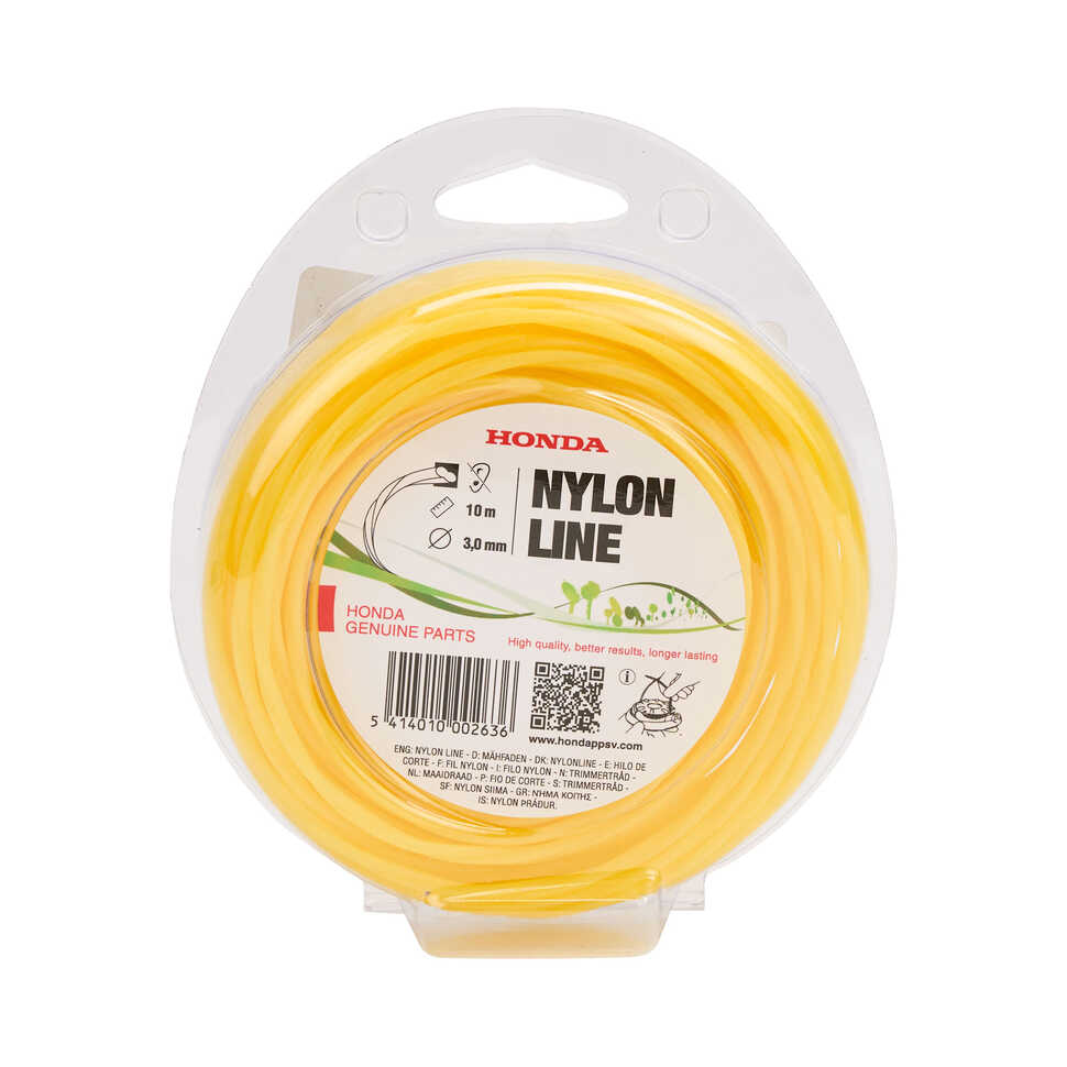 Linje av nylon / Tyst / 10mtr / 3mm