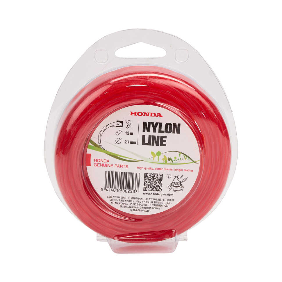 Linha de nylon / Silencioso / 12mtr / 2,7mm