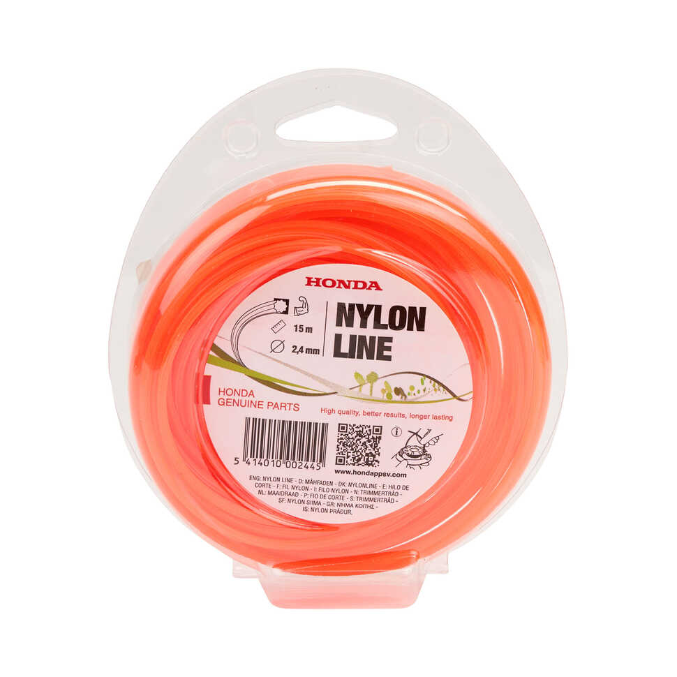 Linje av nylon / Stark / 15mtr / 2,4mm