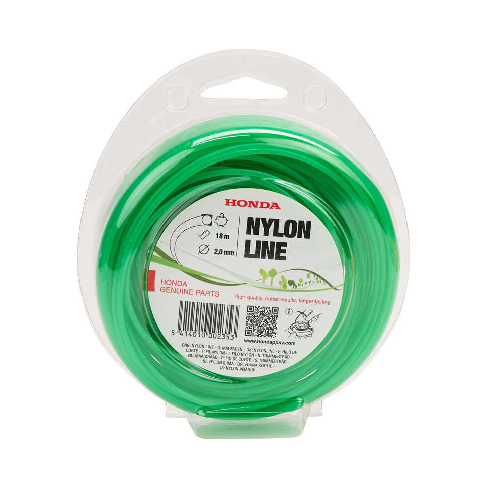 Linje av nylon / Budget / 18mtr / 2mm