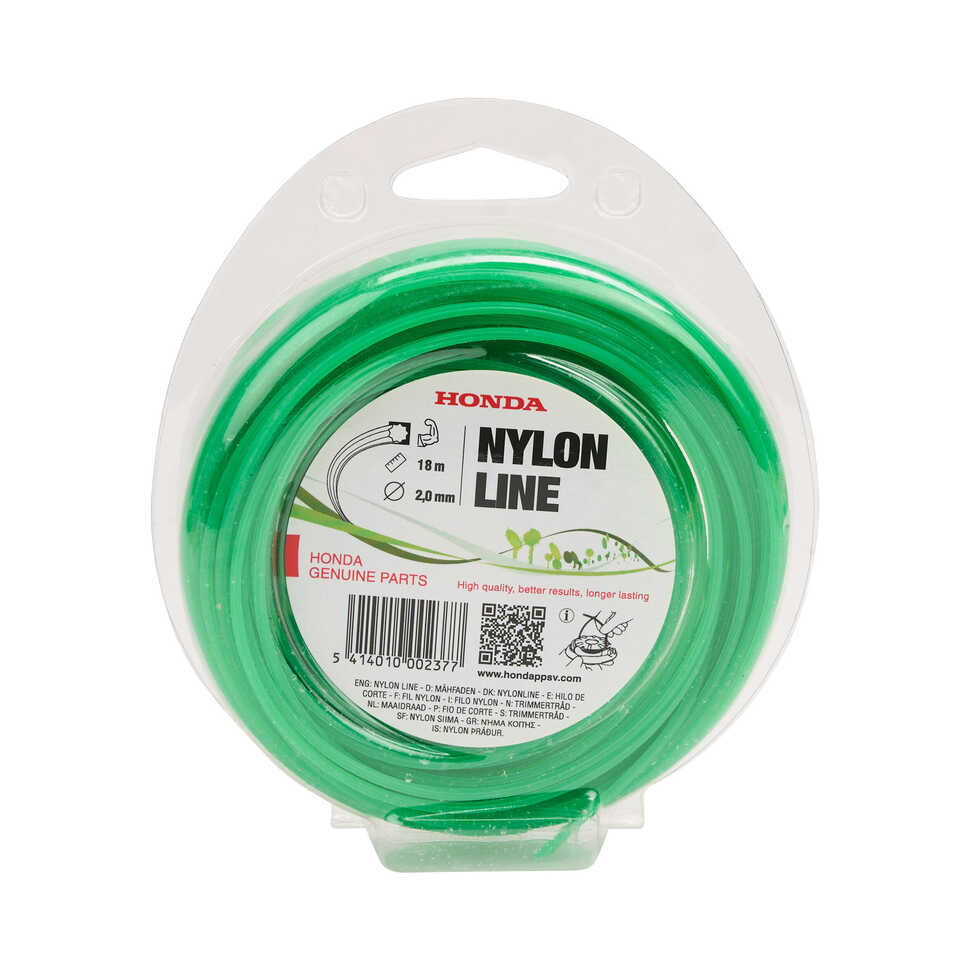 Linje av nylon / Stark / 18mtr / 2mm